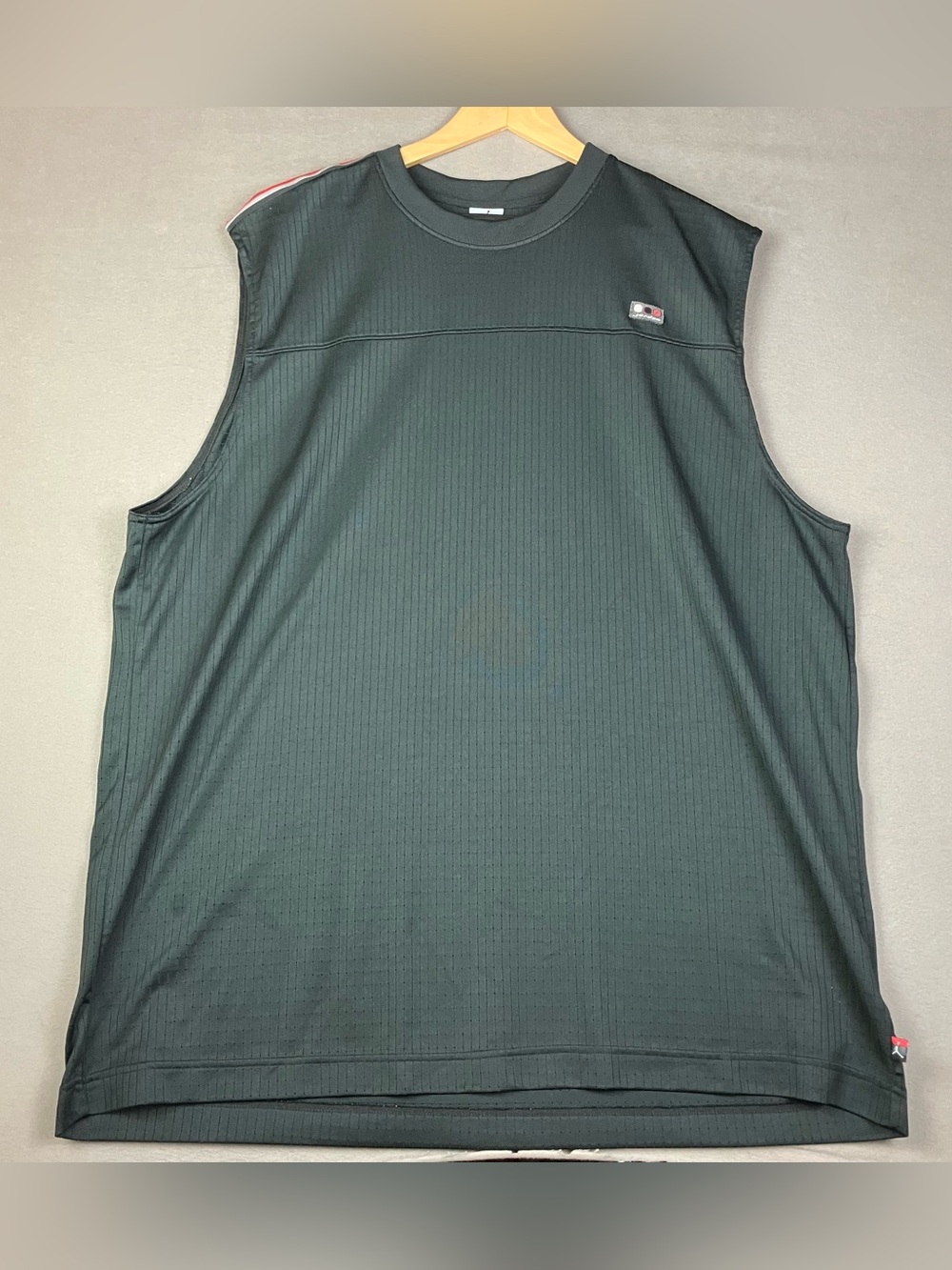 Vintage Y2K Air Jordan Men’s Size XXL Athletic Basketball Tank Top Jersey Black.